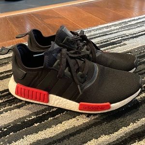 Adidas NMD R1 - Black/Red - Size 11.5